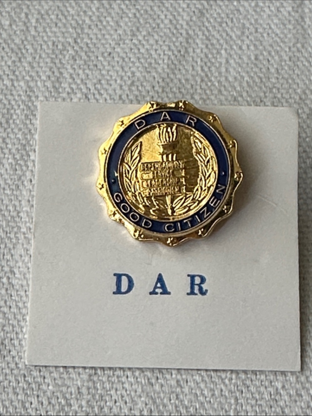 DAR Good Citizen Pin - Vintage
